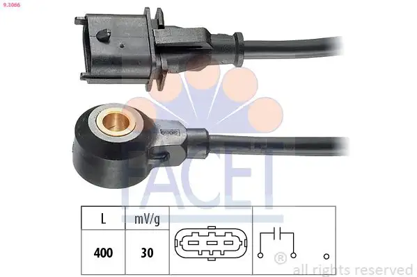 FACET 9.3066 Vuruntu Sensörü 9158720