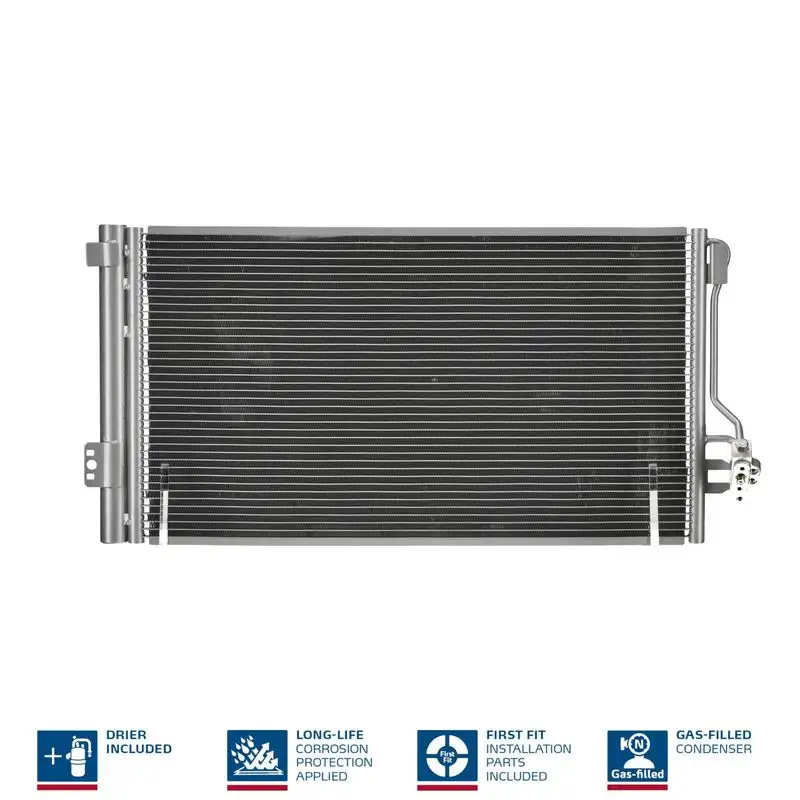 NISSENS 940178 Klima Radyatörü A6398350470