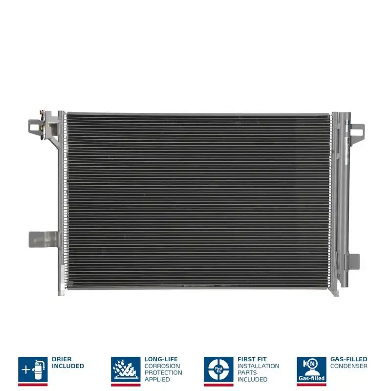 NISSENS 940732 Klima Radyatörü 7E0820411G
