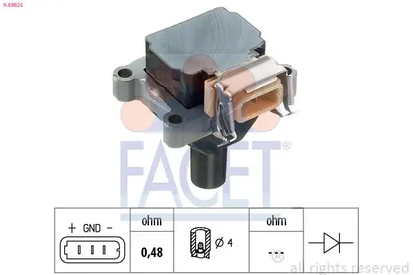 FACET 9.6062S Bobin