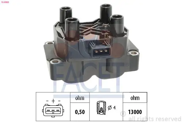 FACET 9.6068 Bobin