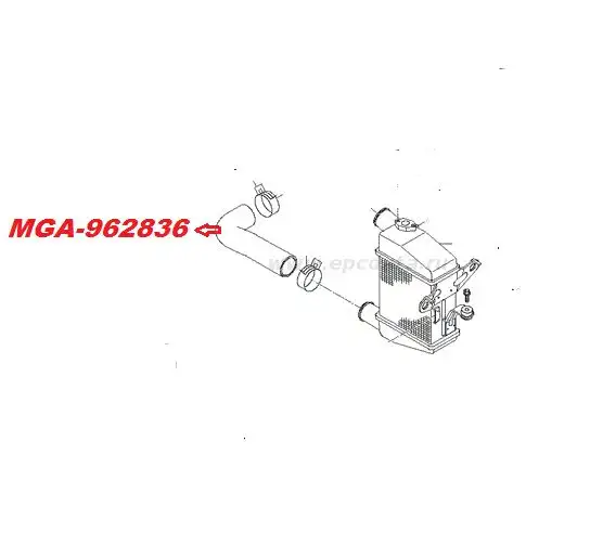 MGA 962836 Turbo Hortumu 282732A501