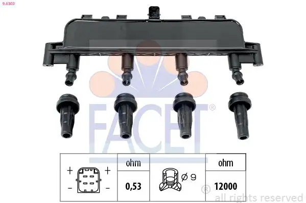 FACET 9.6303 Bobin