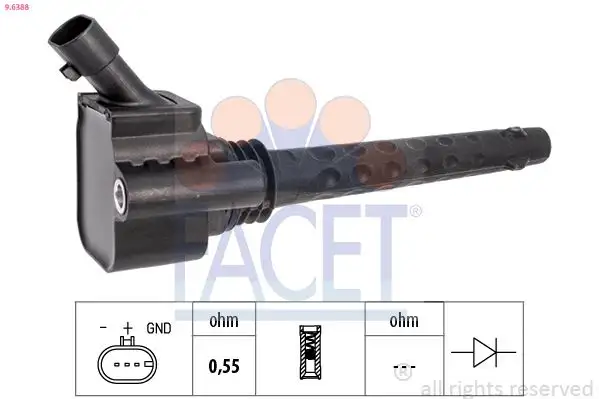FACET 9.6388 Bobin 55209603
