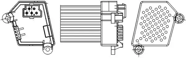 MAHLE ABR33000S Kalorifer Ayar Ünitesi
