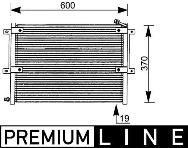 MAHLE AC171000P Klima Radyatörü