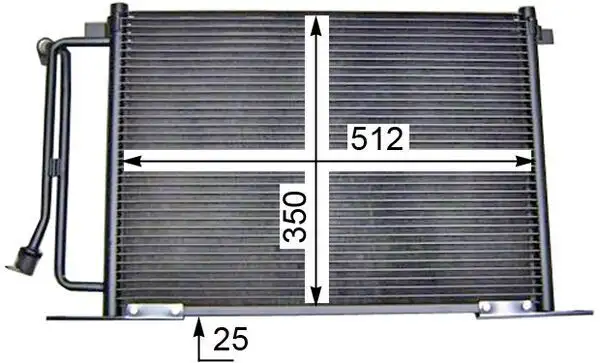 MAHLE AC183000S Klima Radyatörü