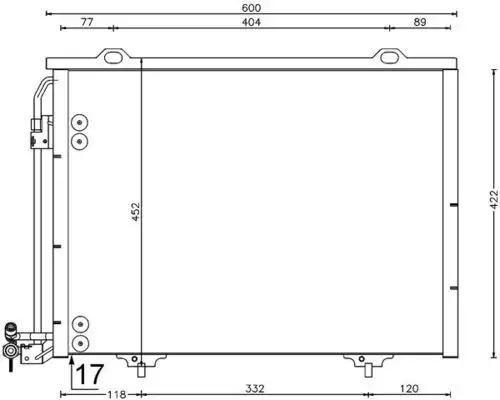 MAHLE AC211001S Klima Radyatörü