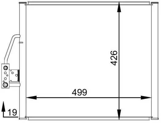 MAHLE AC277000S Klima Radyatörü 64538378438