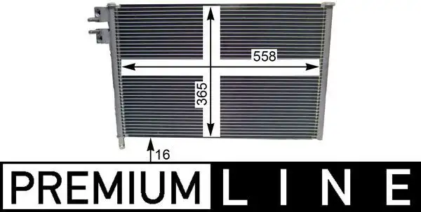 MAHLE AC298000P Klima Radyatörü