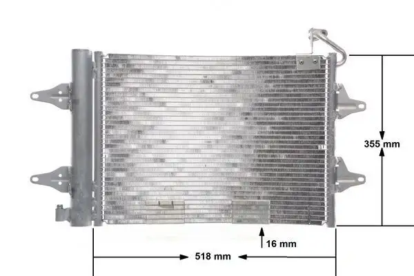 MAHLE AC359000S Klima Radyatörü