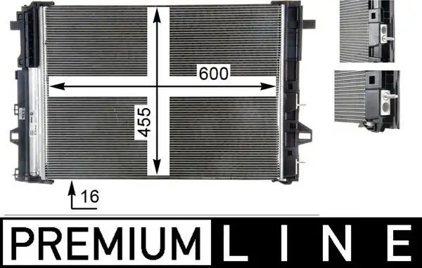 MAHLE AC446000P Klima Radyatörü