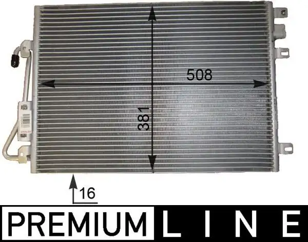 MAHLE AC802000P Klima Radyatörü