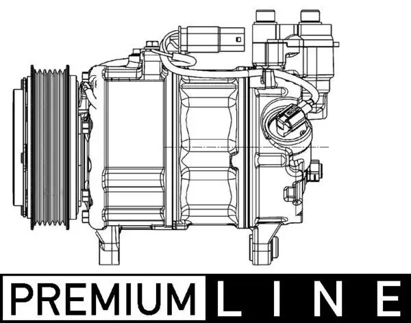 MAHLE ACP599000P Klima Kompresörü