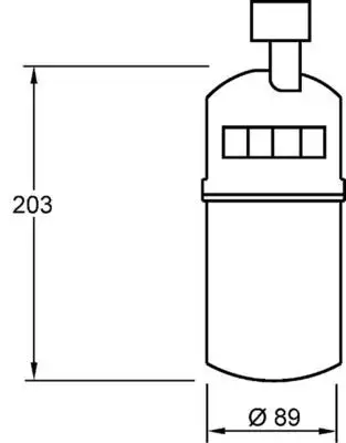 MAHLE AD275000S Klima Kurutucu Tüpü 8200247360