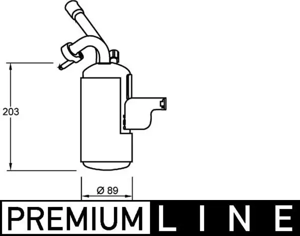 MAHLE AD276000P Klima Kurutucu Tüpü