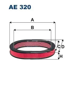 FILTRON AE320 Hava Filtresi