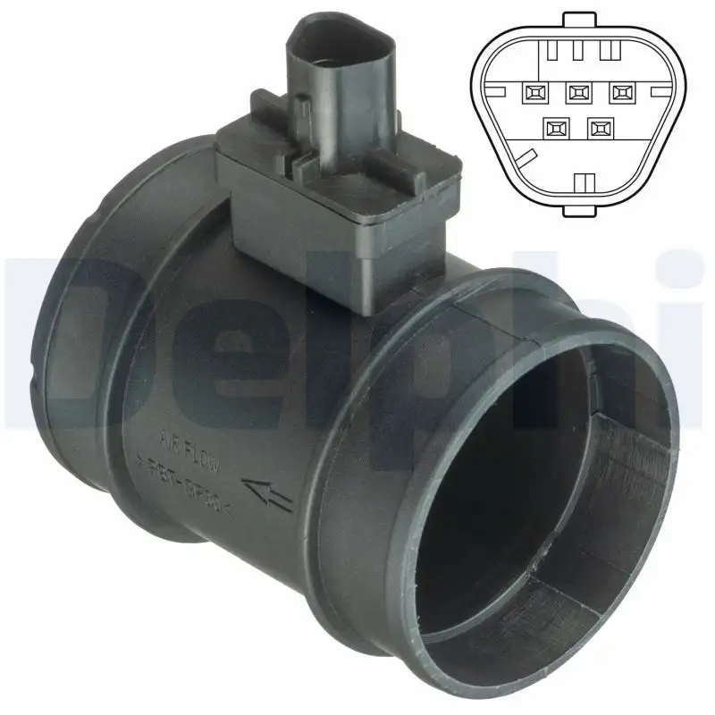 DELPHI AF10398-12B1 Hava Debimetresi 836655