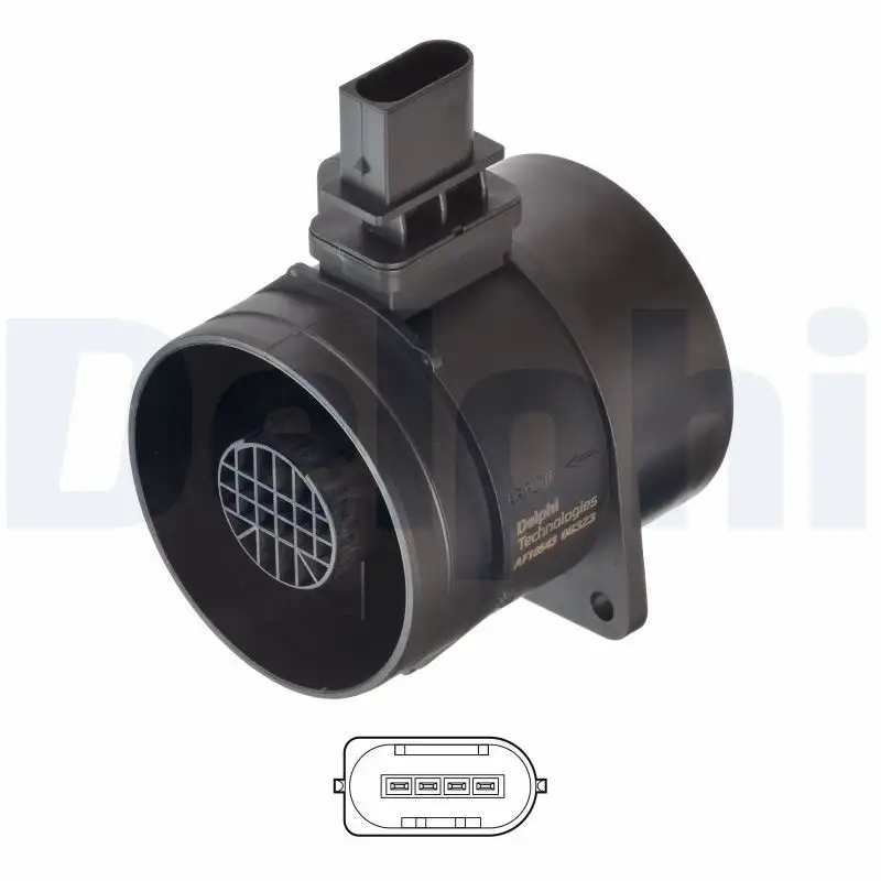 DELPHI AF10543-12B1 Hava Debimetresi 53013673AA
