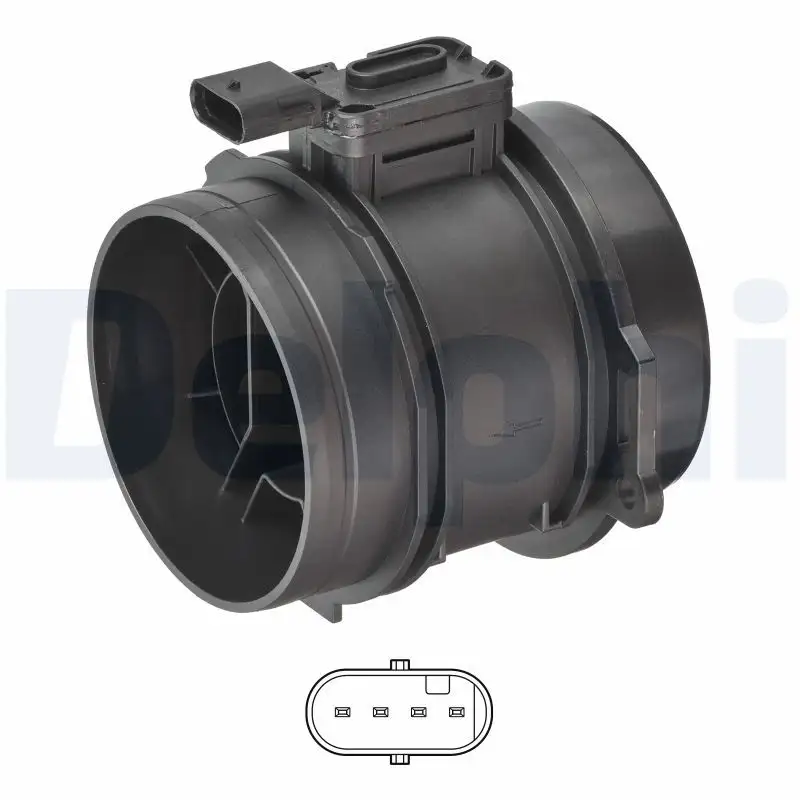DELPHI AF10771-12B1 Hava Debimetresi 03N906461
