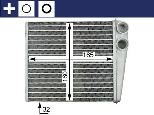 MAHLE AH208000S Kalorifer Radyatörü