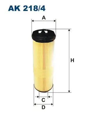 FILTRON AK218/4 Hava Filtresi A6460940004