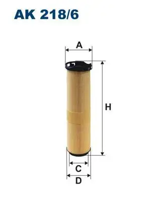 FILTRON AK218/6 Hava Filtresi A6460940304