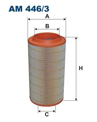 FILTRON AM446/3 Hava Filtresi 81084050020