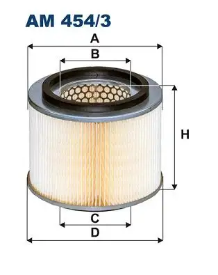 FILTRON AM454/3 Hava Filtresi 16546VC10A