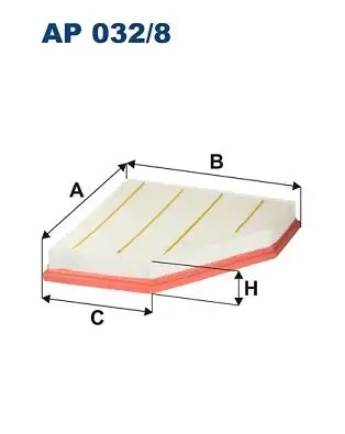 FILTRON AP032/8 Hava Filtresi 13718605164