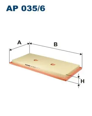 FILTRON AP035/6 Hava Filtresi A2760940004