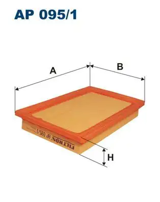 FILTRON AP095/1 Hava Filtresi 7558338