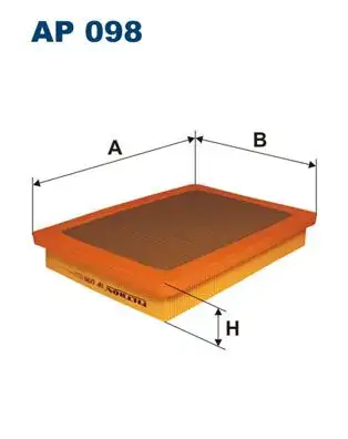 FILTRON AP098 Hava Filtresi 7722936