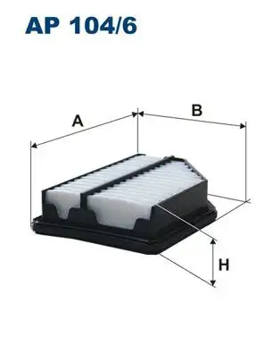 FILTRON AP104/6 Hava Filtresi 17220RSHE00