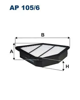 FILTRON AP105/6 Hava Filtresi 17220R5ZG01