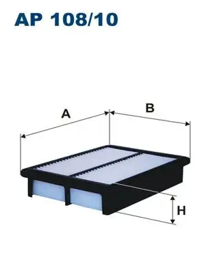 FILTRON AP108/10 Hava Filtresi 281134H000