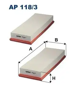 FILTRON AP118/3-2X Hava Filtresi