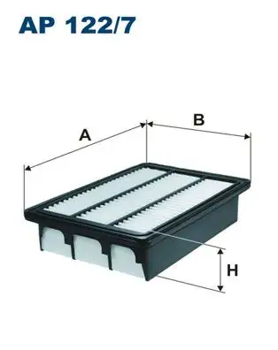 FILTRON AP122/7 Hava Filtresi 281132B000