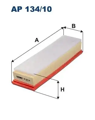 FILTRON AP134/10 Hava Filtresi 165469466R