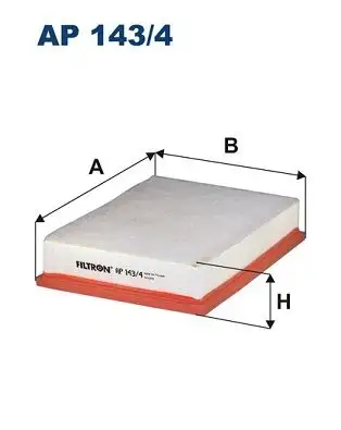 FILTRON AP143/4 Hava Filtresi 17801YV020