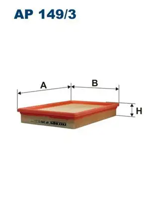 FILTRON AP149/3 Hava Filtresi 036198620