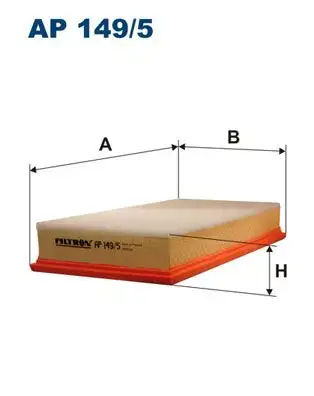FILTRON AP149/5 Hava Filtresi 1J0129620A