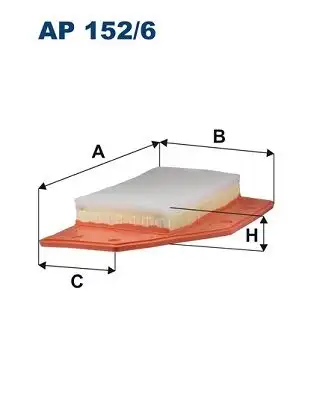 FILTRON AP152/6 Hava Filtresi 23430312