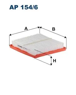 FILTRON AP154/6 Hava Filtresi 165463VD0A