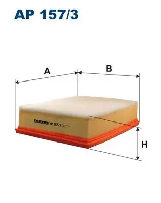 FILTRON AP157/3 Hava Filtresi 074129620A