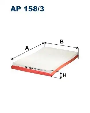 FILTRON AP158/3 Hava Filtresi A6510900051