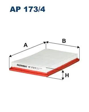FILTRON AP173/4 Hava Filtresi 1378061M00000