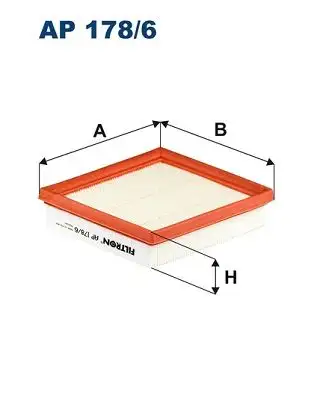 FILTRON AP178/6 Hava Filtresi 17801K0030