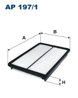 FILTRON AP197/1 Hava Filtresi 281132W300