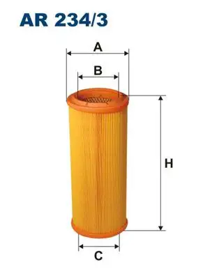 FILTRON AR234/3 Hava Filtresi 46770962